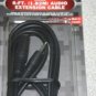 New Radioshack 6 Ft Audio Extension Cable 3.5MM Male to 3.5MM Female 42-2472