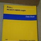 TI Texas Instruments AC/ACT CMOS Adv System Logic Data Book 11/1996 SCAD001D