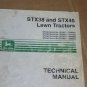 JD John Deere STX38,STX46 Lawn Tractor Technical Manual