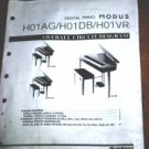 Yamaha MODUS H01AG/H01DB/HO1VR Digital Piano OverallCircuit Diagram