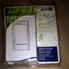 LEVITON VP106-1LW Digital Push On/Off Dimmer,600 Watts White R22-vPI06-1LW