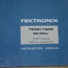 TEK T932/T935 35 MHz Portable Oscilloscope Instruction Manual