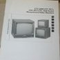 Philips LTC 2009, 2012, 2017, 2020 Series Monochrome Video Monitor Inst Manual
