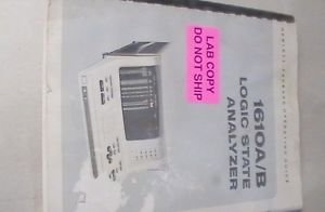 HP 1610A/B Logic State Analyzer Operating Guide