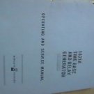 HP 1421A Time Base  Delay Generator Service/Operating Guide Maintenance Manual