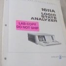 HP 1611A Logic State Analyzer Operating and Service Manual