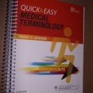 Quick and Easy Medical Terminology by Peggy C. Leonard (2016, Spiral) 8e NEW