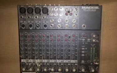 Mackie 1202-VLZ 12-Ch compact recording line Pro Audio Mixer 12-input 1202 dj MS