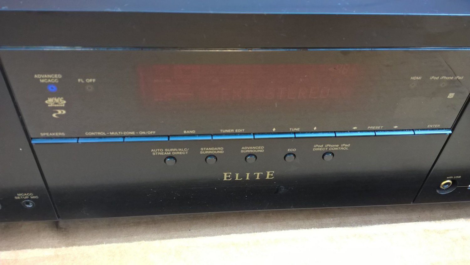Pioneer VSX 70 7.2 Channel 550 Watt Home Theater Stereo Receiver HDMI A/V