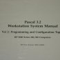 HP Pascal 3.2 Workstation System Manuals vol 1 & 2!