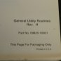 :HP Series 9800 Desktop Compters General Utility Routines for the 9825 Manual