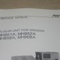 Anritsu MH951A/MH952A/MH958A/MH968A Plug-in User Service/Repair Manual