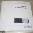 HP Hewlett Packard 8753A Network Analyzer On-Site System Service Tech Manual