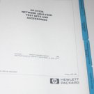 Agilent HP 8753A Network Analyzer Test Sets&Accessories Manual 08753-90021