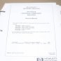 Agilent HP 8753A/B/C Network Analyzer+8702A/B Lightwave Component Service Manual