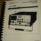 Motorola R-2001A/R-2002A Communications System Analyzer Service user Manual