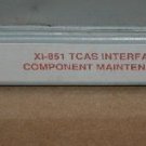 Honeywell XI-851 TCAS Interface module Comp. Maintenance Manual XL-  7510884-901