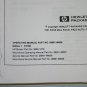 HP 8981A Vector Modulation Analyzer Operating Manual