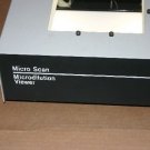 MICRO SCAN microdilution viewer CAT NO B1010-6