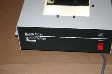 MICRO SCAN microdilution viewer CAT NO B1010-6