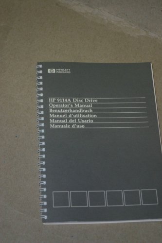 HP 9114A Disc Drive Operator's Manual