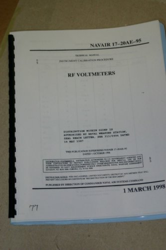 RF Voltmeters Calibration Procedure Technical Manual