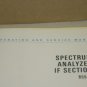 HP 8552A Spectrum Analyzer IF Section Operating & Service Manual