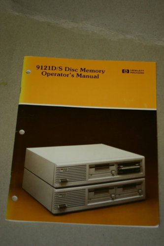HP 9121D/S Disc Memory Operator's Manual
