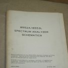 HP 8552A/8553L Spectrum Analyzer Schmatics for repair/service Manual 08552-90008