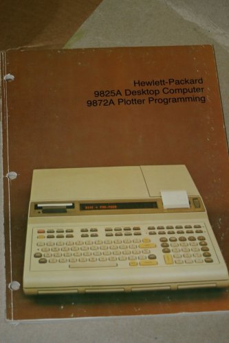 HP 9825A Calculator 9872A Plotter Programming  Manual