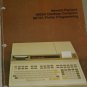 HP 9825A Calculator 9872A Plotter Programming  Manual