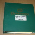 Orthman CSC Harvester Guidance JD 7445 Technical Manual