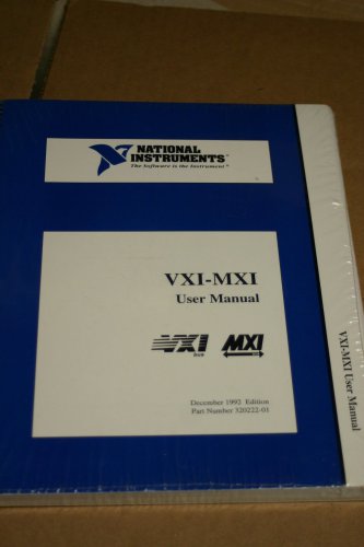 National Instruments VXI-MXI bus User Manual 320222-01