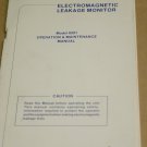 Narda Electromagnetic Model 8201 Leakage Monitor Operation & Maintenance Manual