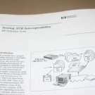 HP Solution note Testing ATM interoperability Manual 5965-9334E 06/1997