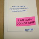 NARDA 8850/8858/8870/ Induced Current Measurements Products Technical Manual