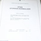 HP Hewlett Packard 8750A Storage Normalizer Operating/service manual 90016
