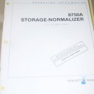 HP Hewlett Packard 8750A Storage Normalizer Operating users guide manual 90016