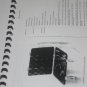 JFC Mini-500 Ohmmeter Operating Operator's Users Guide Service Technical Manual