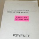 Keyence LC-2101 Laser Displacement Meter Instruction Manual