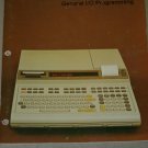 HP 9825A Calculator General I/O Programming  Manual