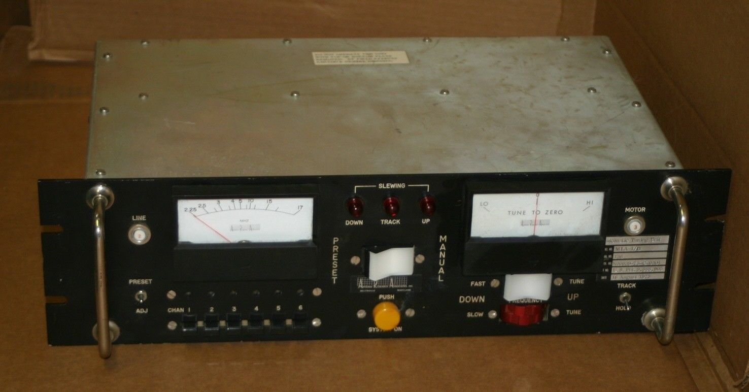 ANTENNA RESEARCH MLA1/D Automatic Tuning unit for MINILOOP TUNABLE ANTENNAS SW