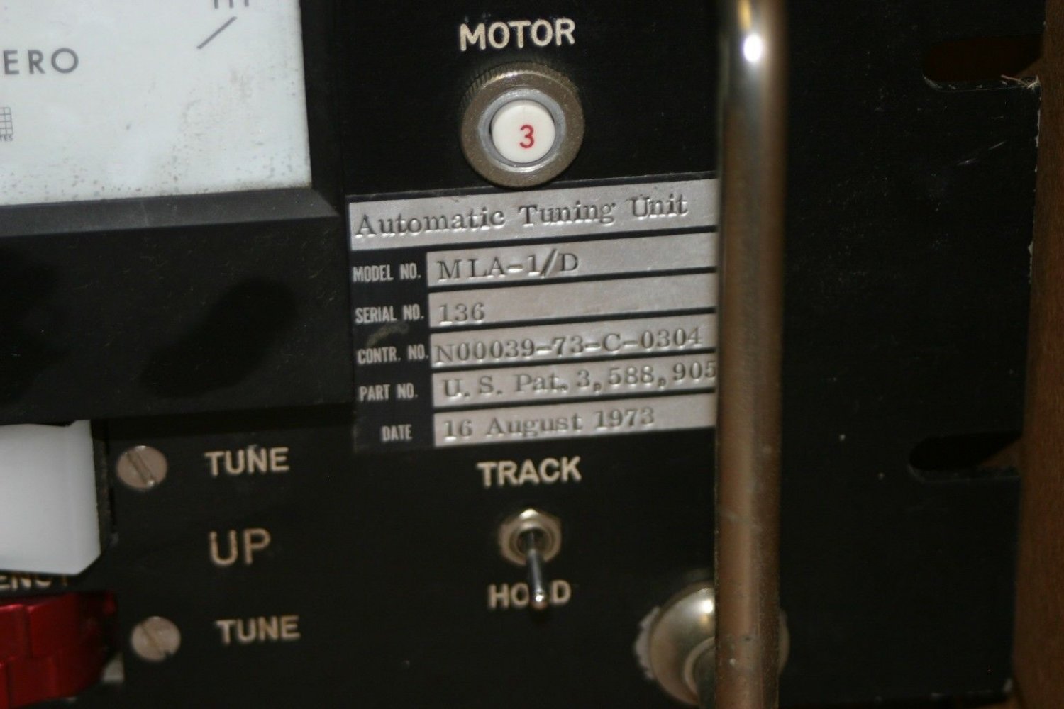 ANTENNA RESEARCH MLA1/D Automatic Tuning unit for MINILOOP TUNABLE ANTENNAS SW