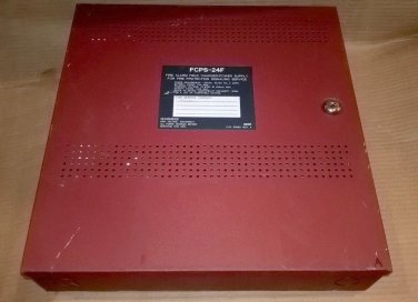 FireLite FCPS-24F Fire Alarm FIELD CHARGING POWER SUPPLY *USED*
