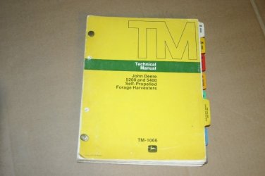 JD John Deere 5200/5400 Forage harvester Tech Manual