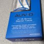AUVIO Heavy Duty 3ft Stereo Audio Aux Gold Tip Cable 1/8"(3.5mm) blue 4200689