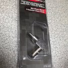 Radioshack Right-Angle Adapter RCA phono Male To F-connector female (278-260)