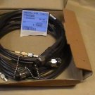 Lot of (4) Radiall F760838601 ODC 2MM P/2xFCPC/Simplex L= 3M Fiber Optic Cables