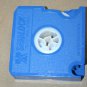 Case (93) Blue Tuscan Dual K SnapLock Micro Cartridge 16mm Microfilm ANSI C-Clip