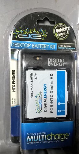 Digital Energy HTC Desire HD Battery & Charger Kit 230-1345 inspire 4G Surround